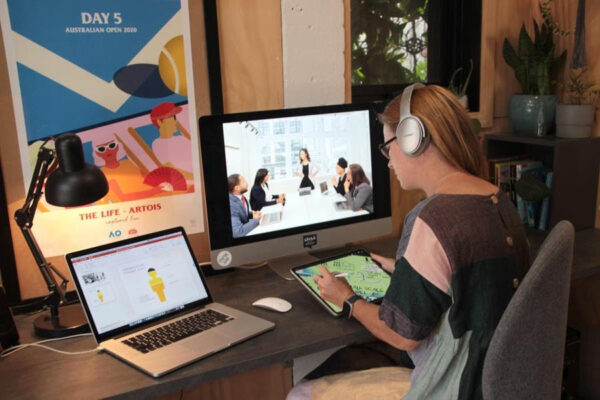 Remote Scribing for Virtual Impact - Sketch Group